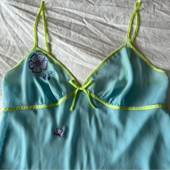 Vintage Sheer Mini Dress - Picture 4 of 8